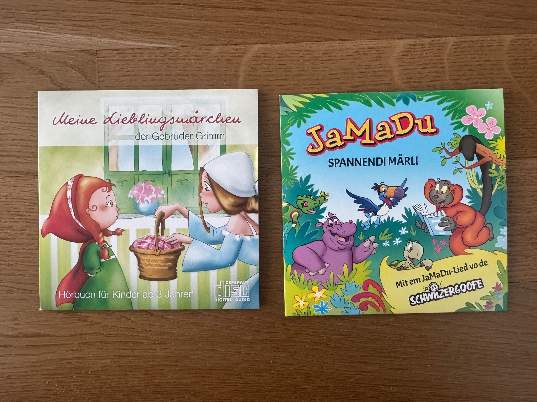 CD: CD-Set: Jamadu & Grimm Märchen – Usato da Sursee venduto da k12g223