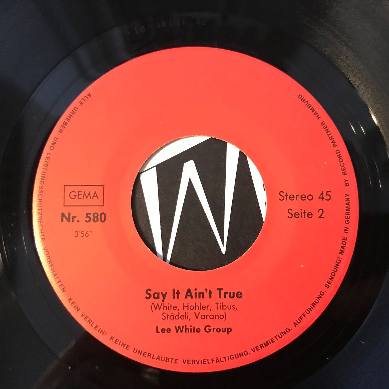 Schallplatten: Lee White Group (CH) - Spotlight / Say It Aint True – Gebraucht aus Aesch BL von BlueMusicRecords 4