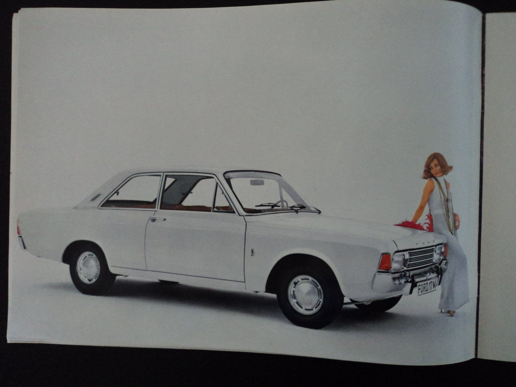 Ford Documenti: Prospekt Ford 17M 1960er – Usato da Schwarzenburg venduto da modelCARama 3