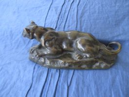 Bronze de Antoine-Louis Barye : La lionne
