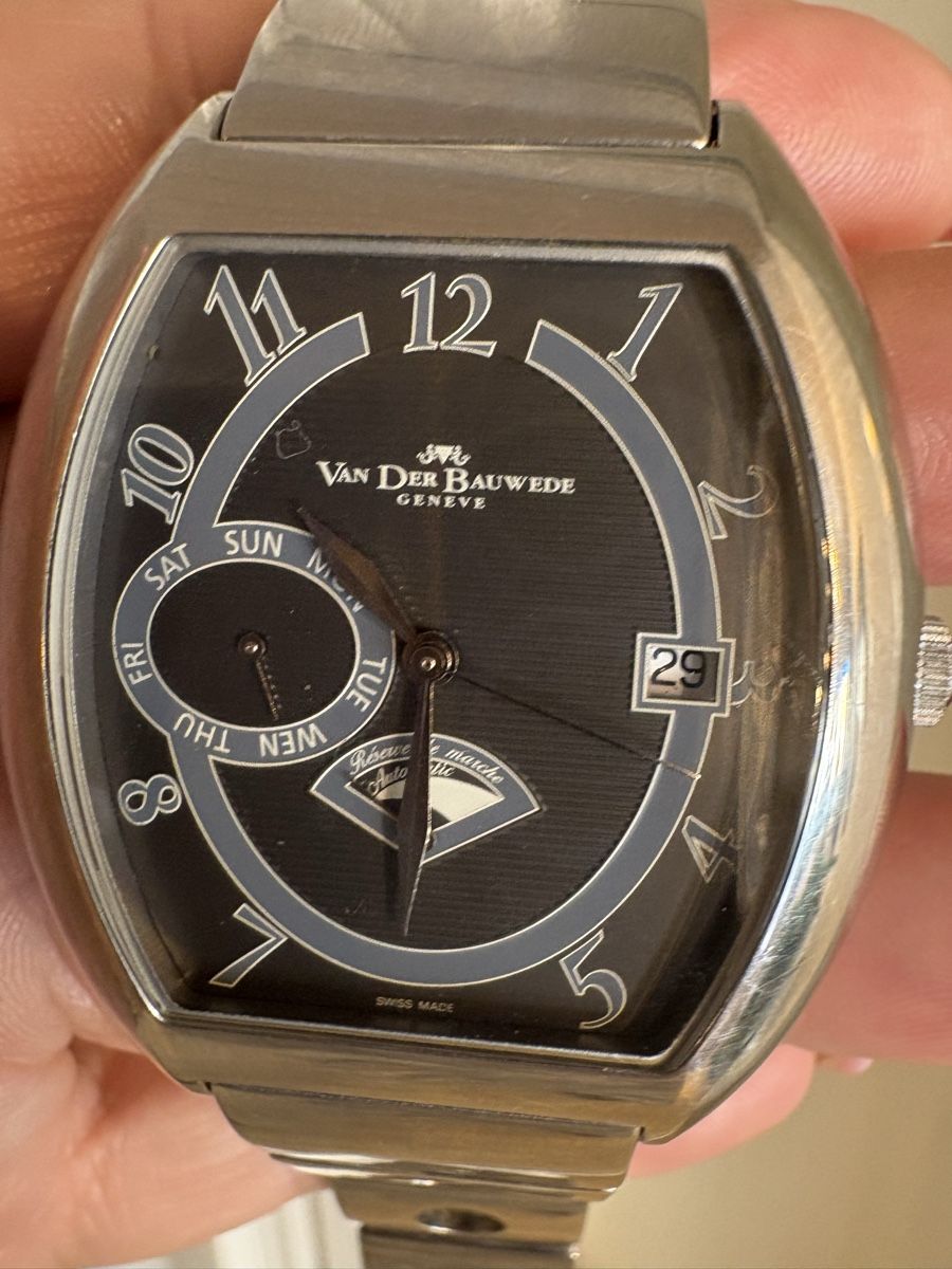 Van Der Bauwede Orologi: Van der Bauwede Uhr Geneve – Usato da Murten venduto da Tzaugg