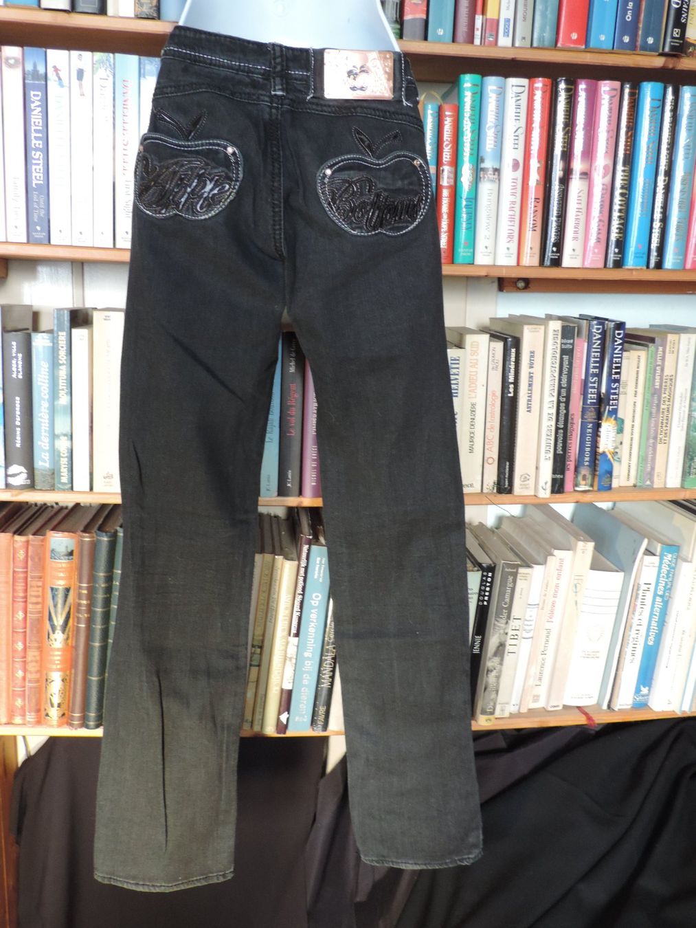 Jeans: jeans noir/gris Apple Bottom – Nuovo (secondo la descrizione) da Genève venduto da Axelle333 8