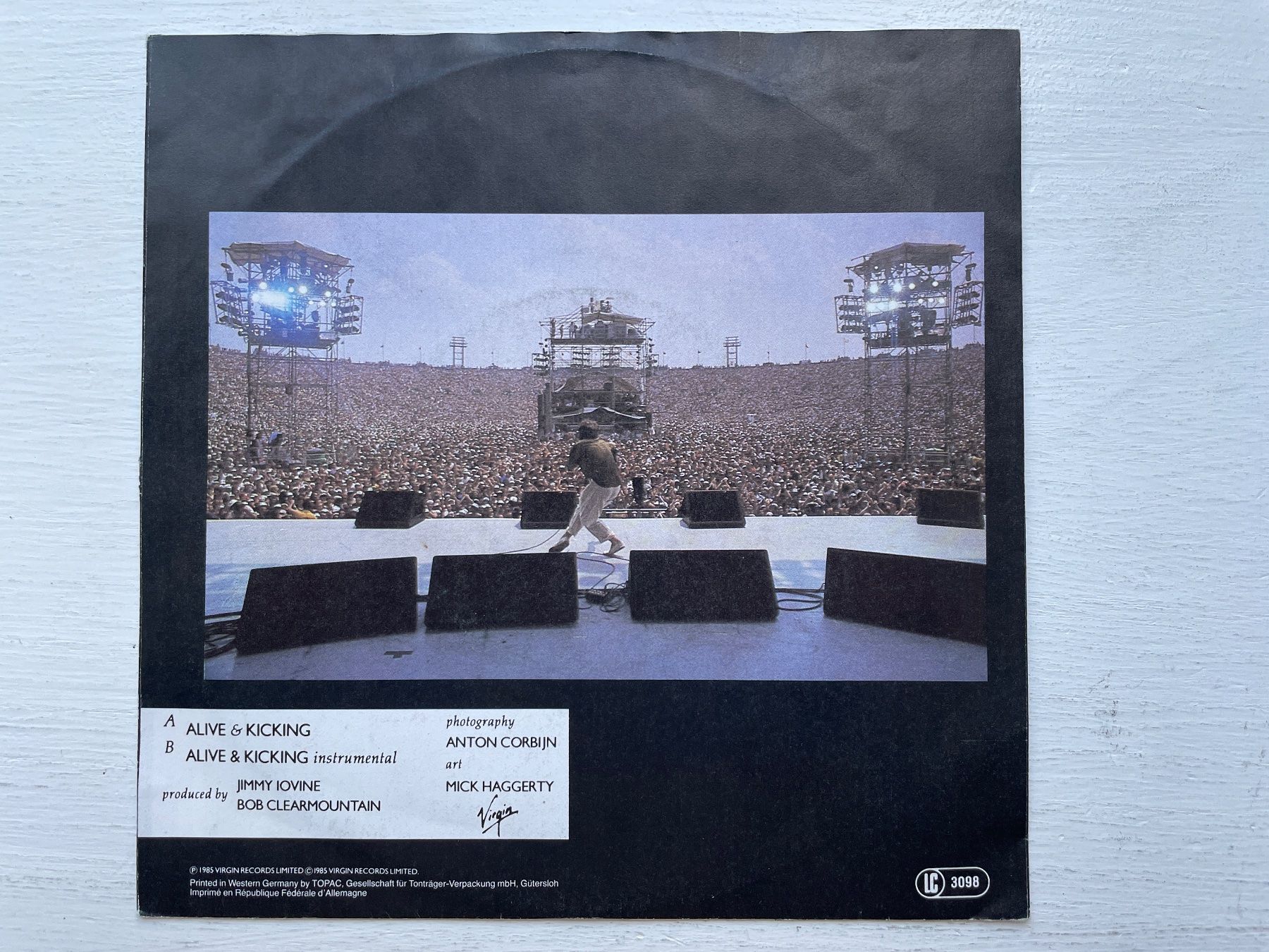 Dischi in vinile: Simple Minds -  Alive & Kicking - 7" Single, 1985 – Usato da Zürich venduto da Andy_t71 1