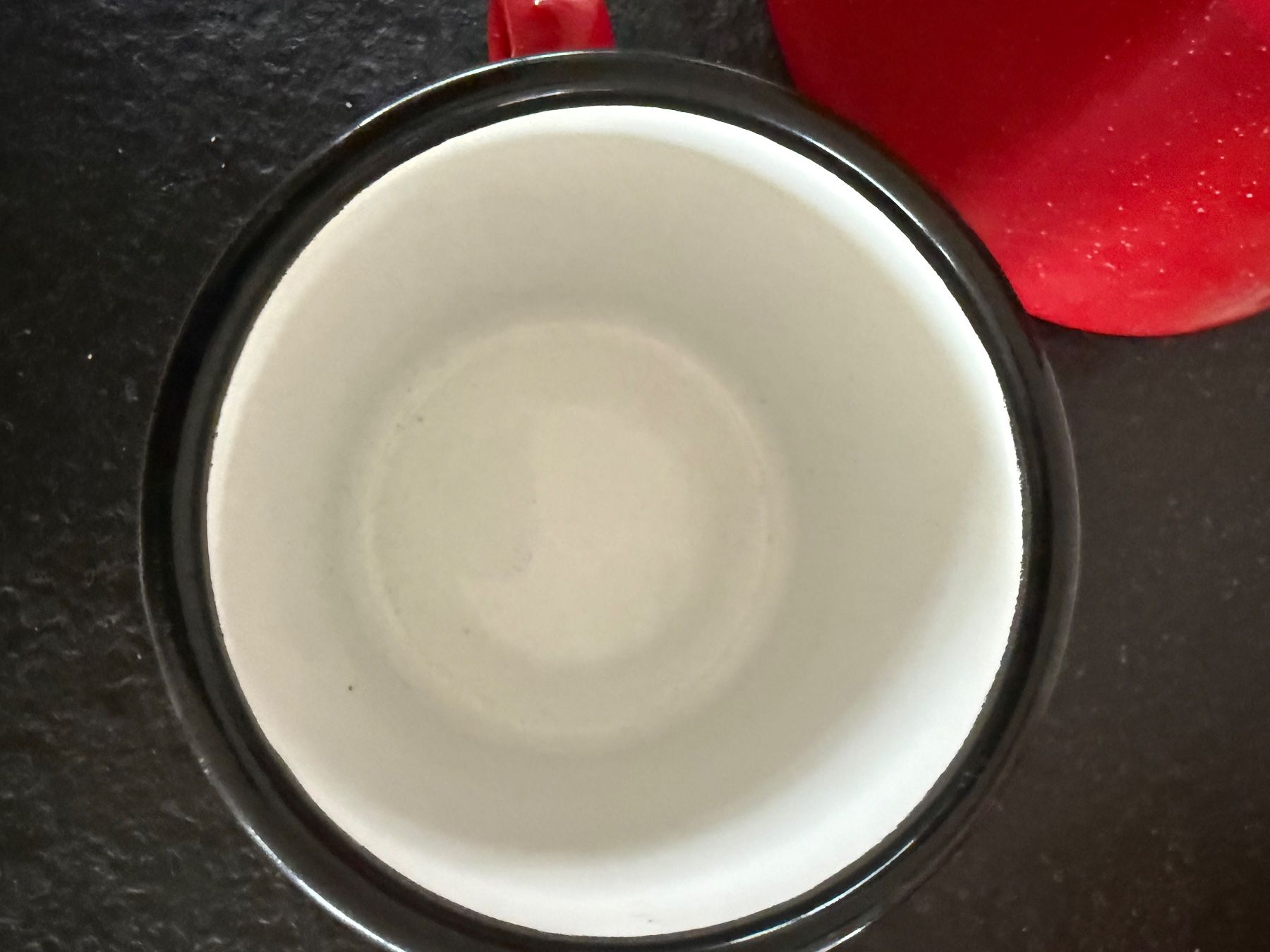Caraffe: Vintage Emailekrug mit Tasse – Usato da Kirchdorf venduto da Vintagewunder 7