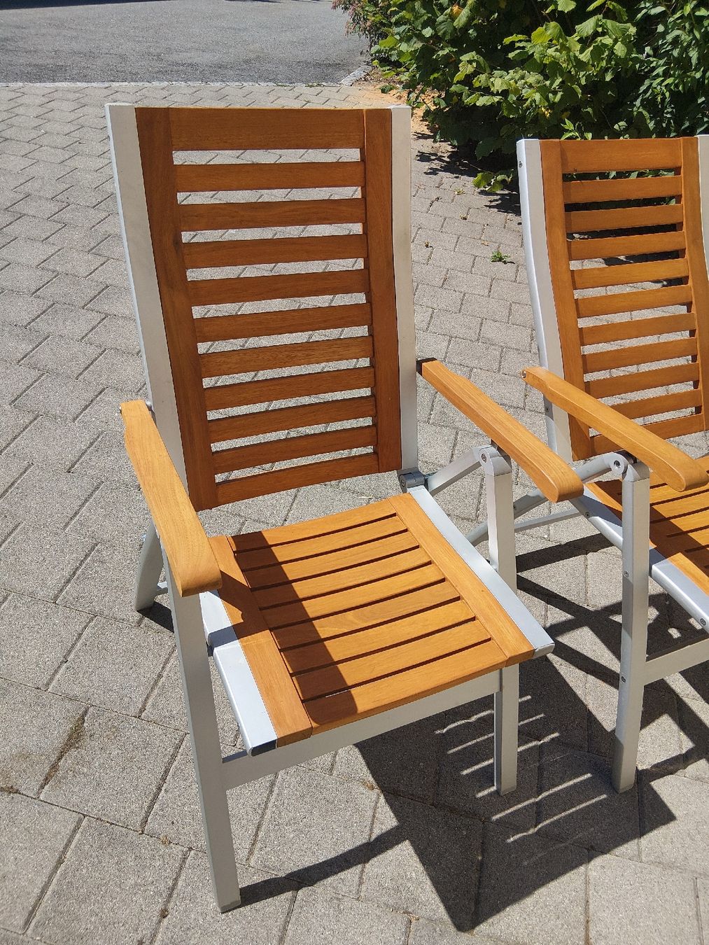 Chaises: 4 chaises pliable de jardin – D'occasion à Champoz par yokely 1