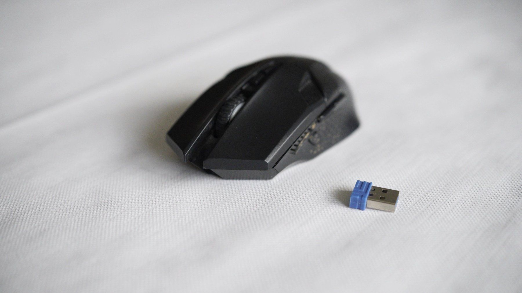 Maus: Funkmaus TeckNet schwarz mit USB-Empfänger gebraucht – Gebraucht aus Schlieren von tibitZH
