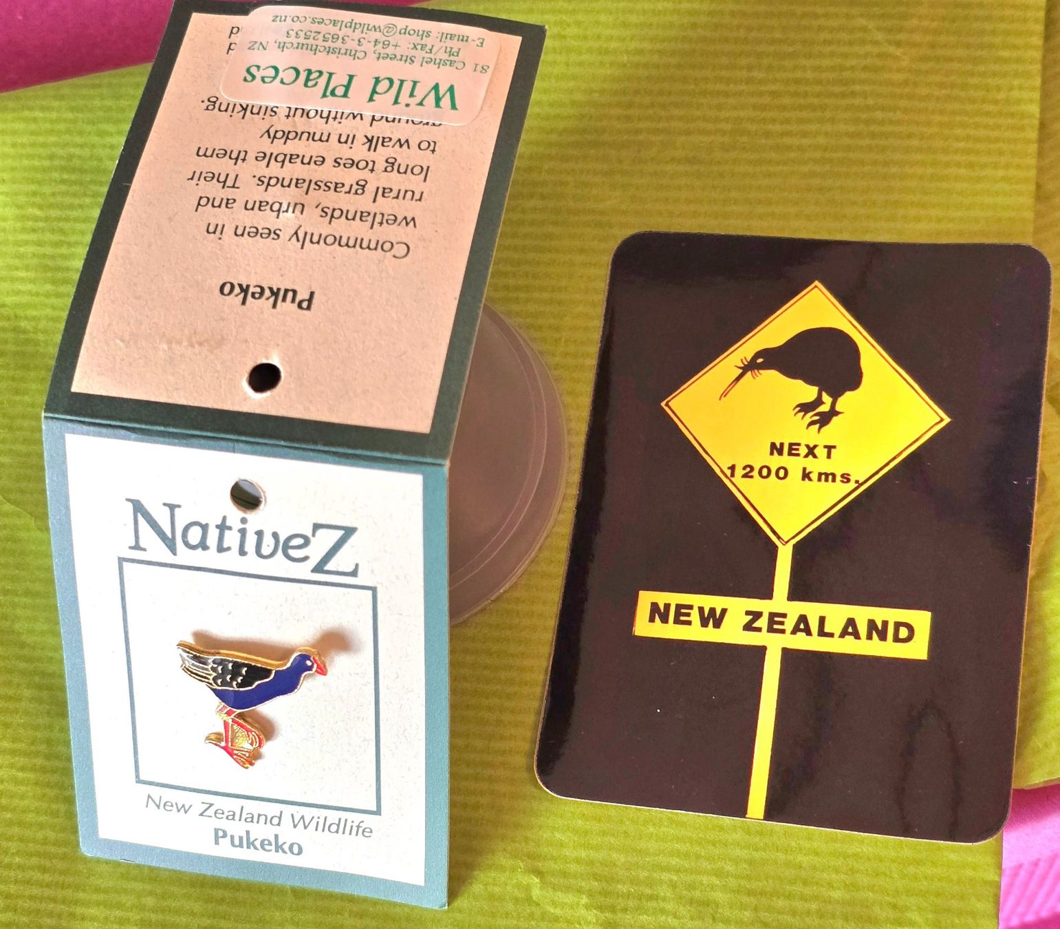 Sticker: Neuseeland  Kiwi + Pukeko NEU Sticker/Pin – Nuovo (secondo la descrizione) da Rheinau venduto da MakalekaAloha 5