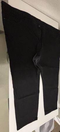 C&A schwarze Jeans Hose lang
