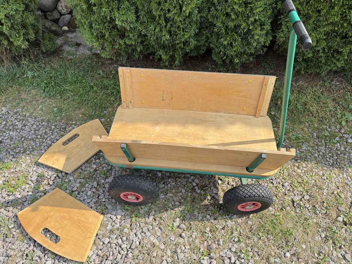 Brouettes: Grosser Holzboller Wagen – D'occasion à Sirnach par sirni 1