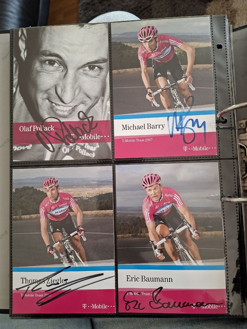 Autografi: 19x Autogrammkarte TdF Team Telekom – Usato da Thun venduto da wuschu 3