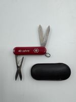 Victorinox Taschenmesser, 40 Jahre, mit Etui