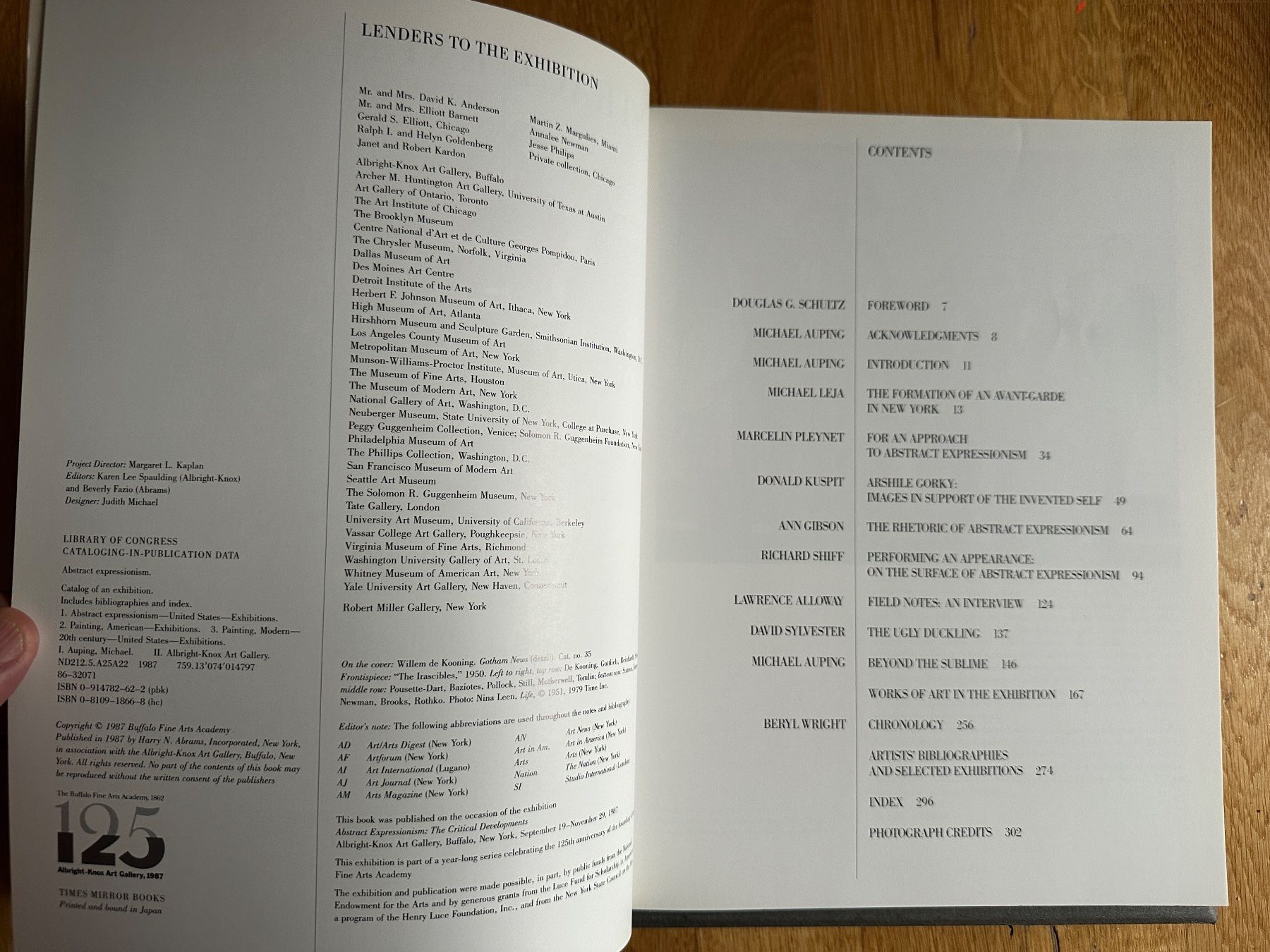 Bücher: M. Auping: Abstract Expressionism. Critical developments. – Gebraucht aus Zürich von allp 2