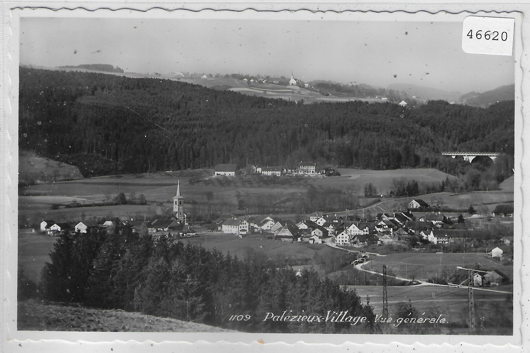 Ansichtskarten: Palezieux-Village - Vue generale – Gebraucht aus Ettingen von Kartenplanet
