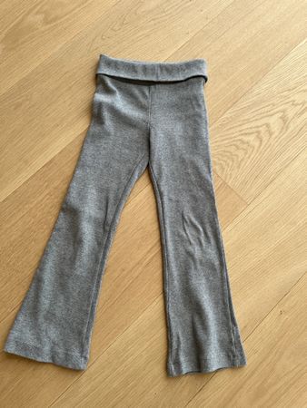 H&M Grey Flared Trousers, Girls, Size 122