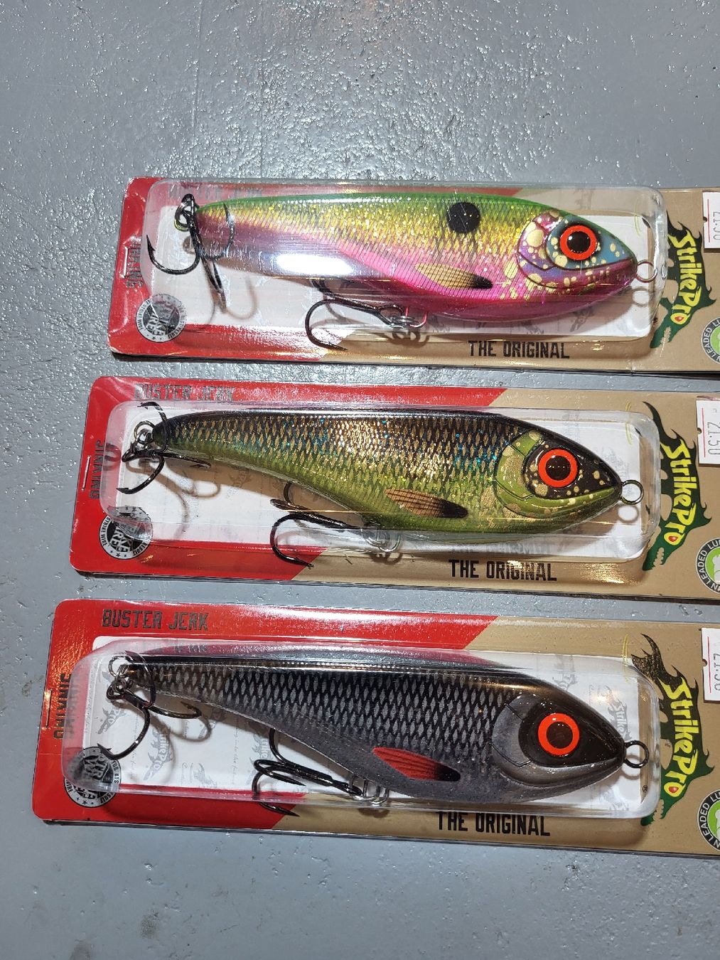 Esche: leurre buster jerk cwc 75 gr – Nuovo e nell'imballaggio originale da Lentigny venduto da Davide599 1
