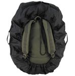 Rucksack-Regenschutz, schwarz, bis 70 l