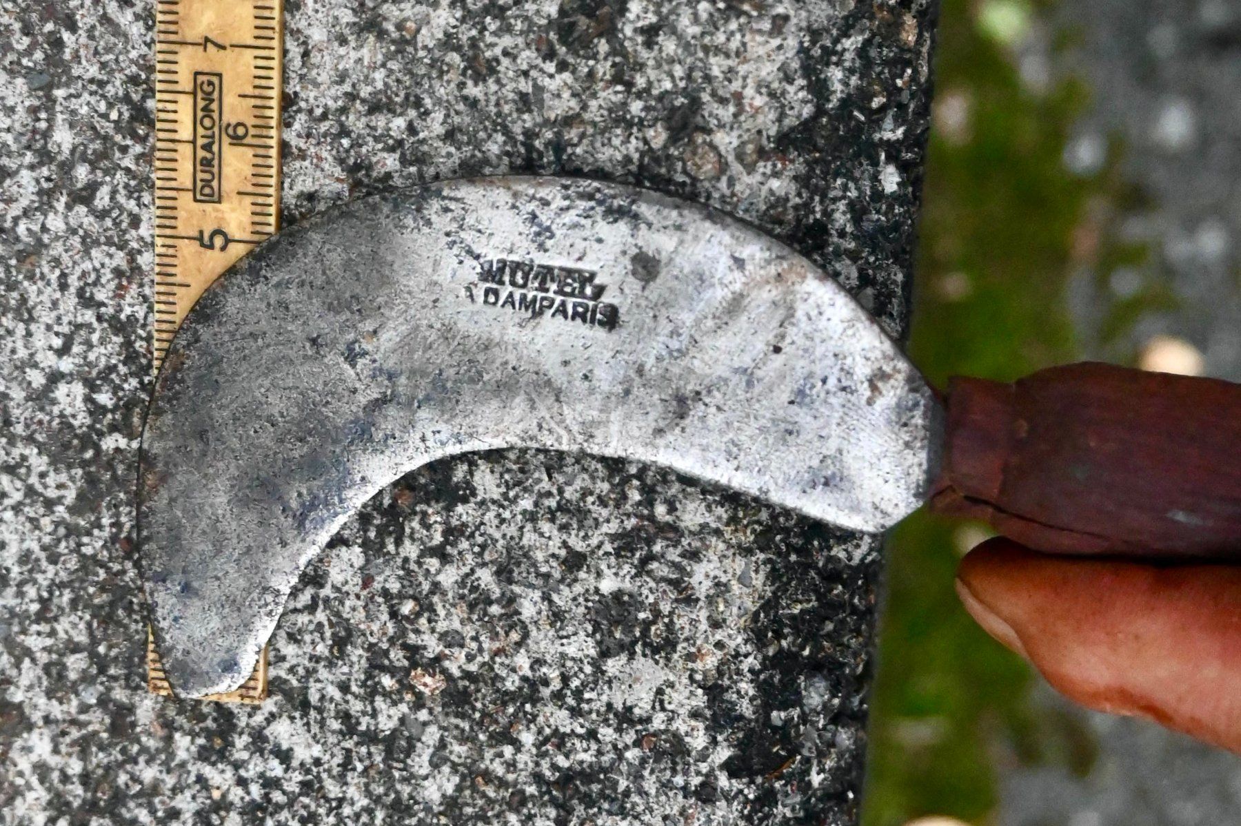 Tutti gli attrezzi: ANTIKE Handsichel Länge ca. 19cm - MUTEL À DAMPARIS – Usato da Pfaffhausen venduto da mono_rec 1