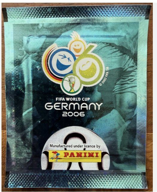Panini Carte collezionabili: panini wm 2006 glitzertüte neu – Nuovo e nell'imballaggio originale da Oberglatt ZH venduto da paninistickersworld