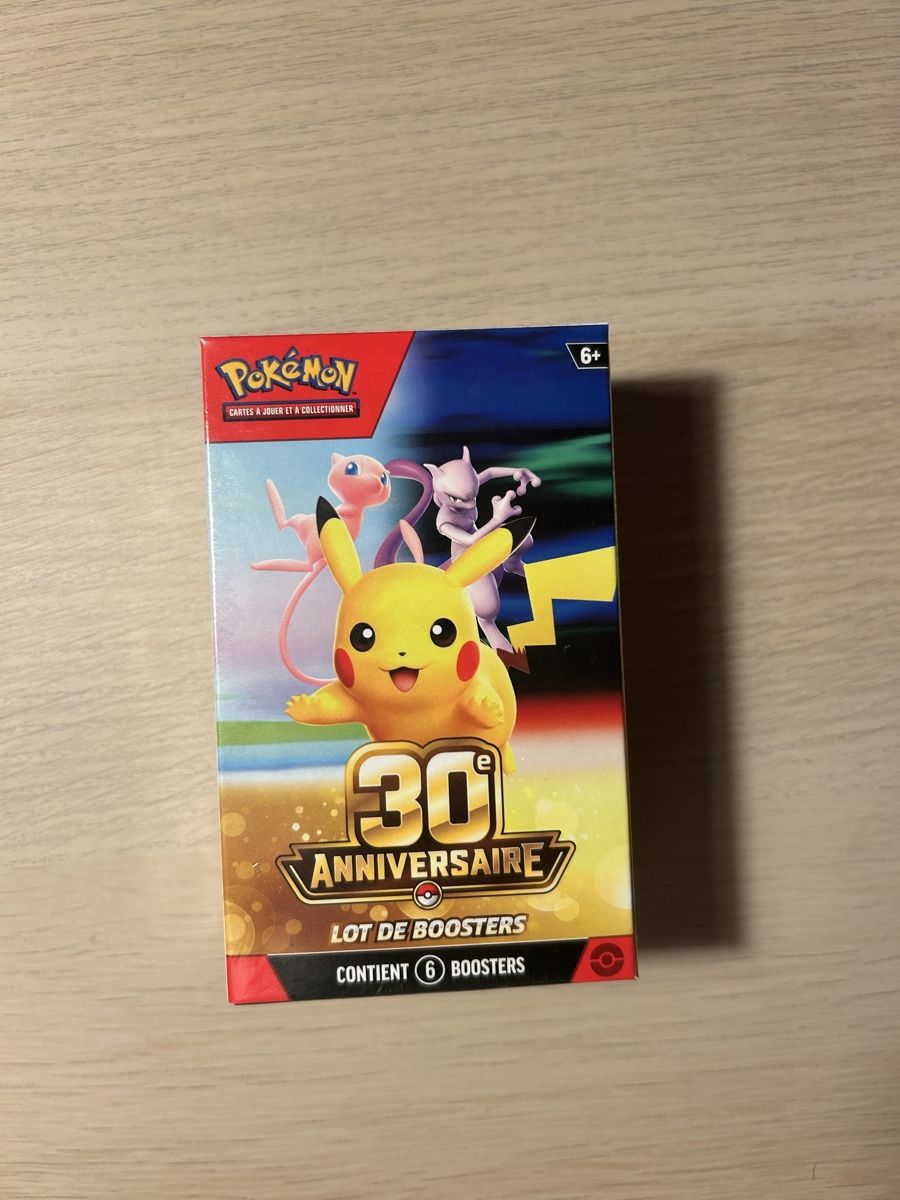 Pokémon Carte collezionabili: Bundle pokemon 30 ans français  – Nuovo e nell'imballaggio originale da Cottens FR venduto da nic_75jc