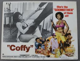 Kinoaushang, Coffy, Pam Grier, 70er Jahre