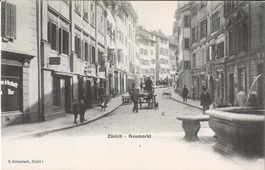 Karte Zürich (Neumarkt)