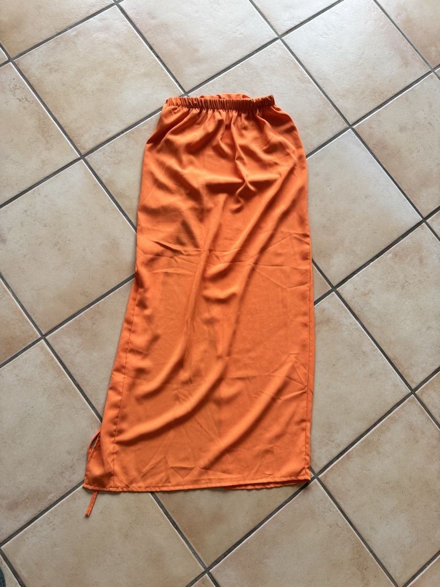 Röcke: jupe d’été orange – Gebraucht aus Lonay von nei_79jc 1