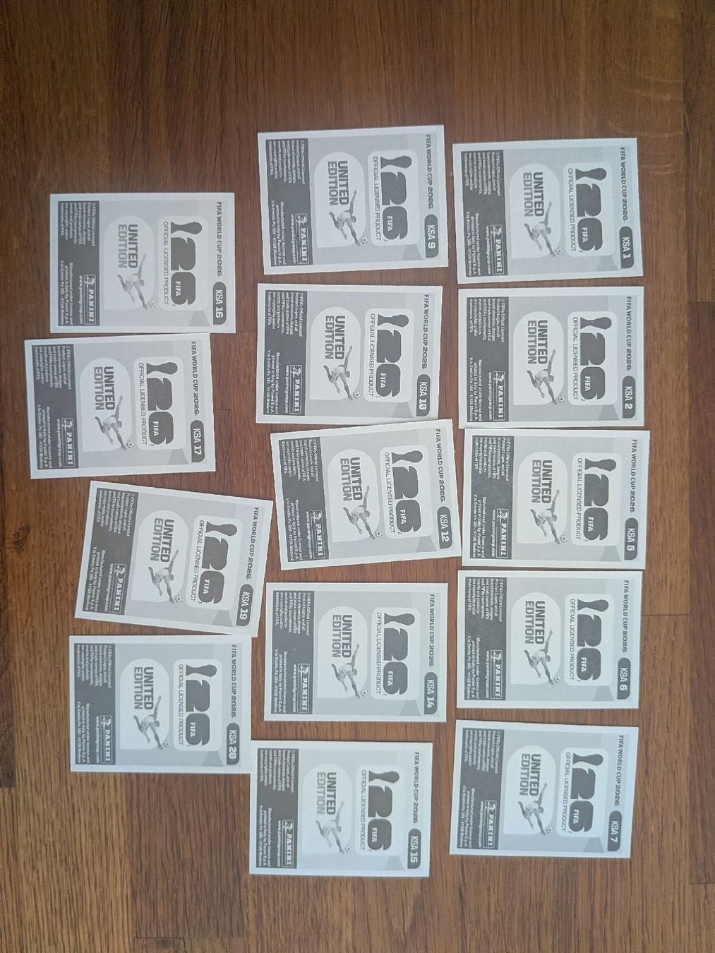 Panini Sammelbilder & Trading cards: 14 Saudi Arabien Panini  – Neu (gemäss Beschreibung) aus Dittingen von uke4243