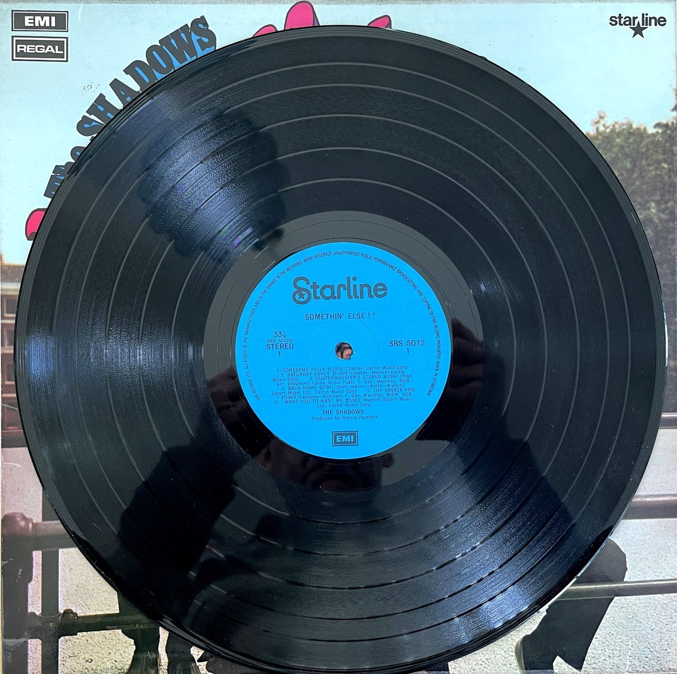Dischi in vinile: The Shadows - Somethin' Else!! - Top Zustand! – Usato da Savagnier venduto da Ne2065 2