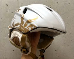 UVEX Skihelm Damen Weiss/Gold – Gr. 53-58 – Top Zustand