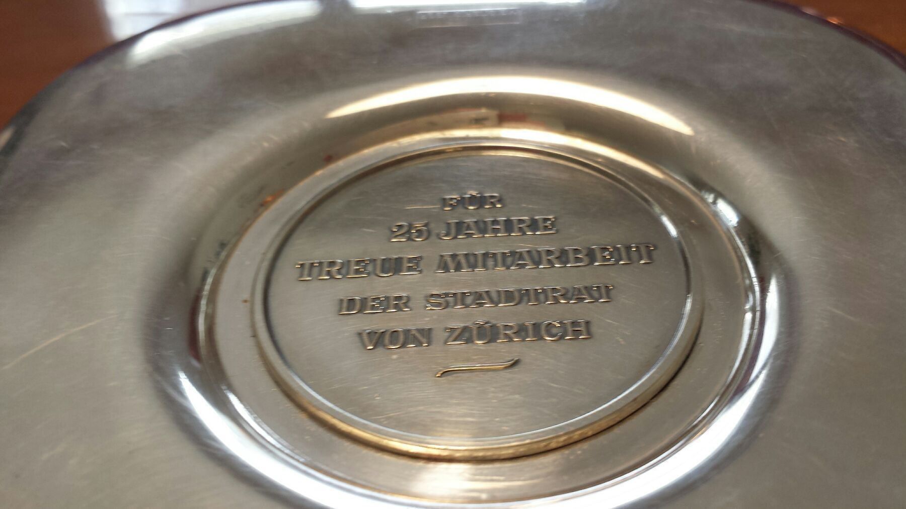 Servierplatten: Grosse Silberschale MEISTER SILBER 925 – Gebraucht aus Hinteregg von Amerizium 3