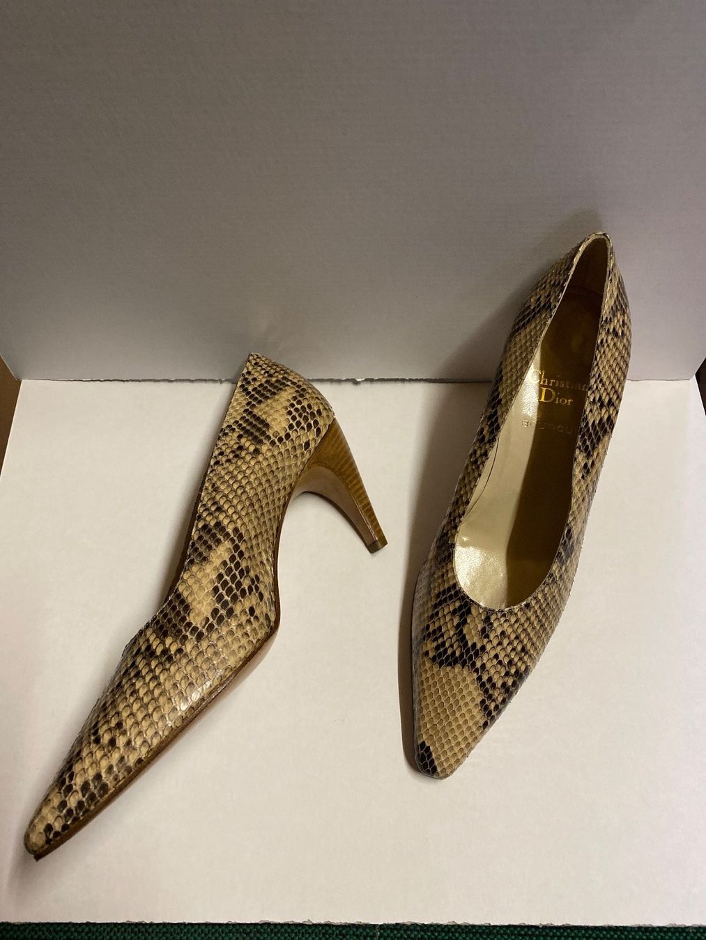 Dior Damenschuhe: CHAUSSURE DAME - CHRISTIAN DIOR - PYTHON - UNIQUE – Neu (gemäss Beschreibung) aus Le Brassus von cinema13 2