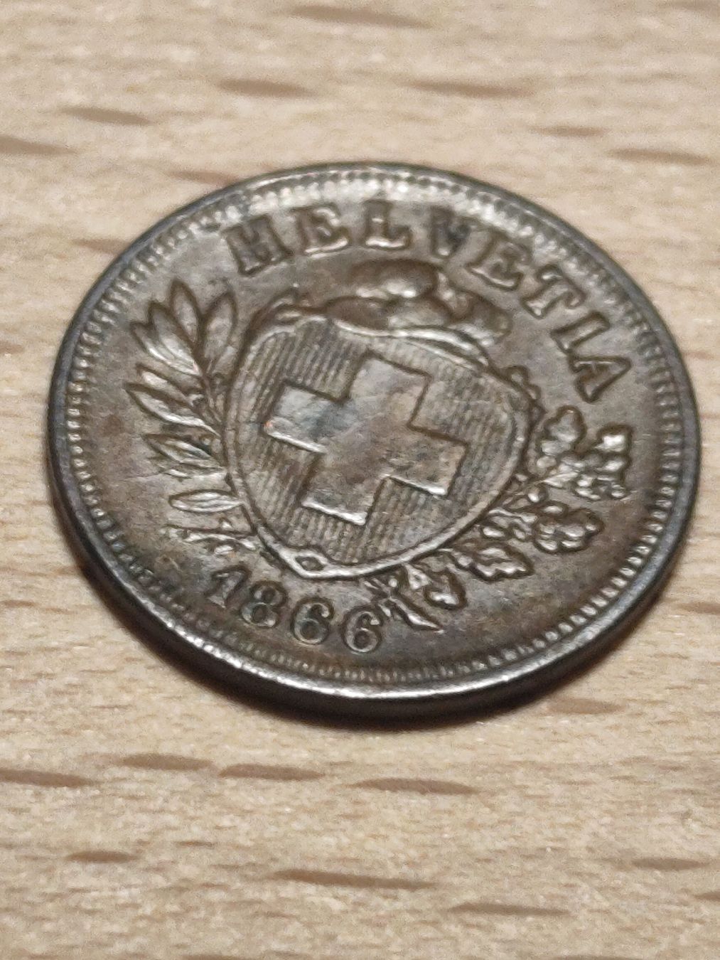 Tutti le monete: 1rappen 1866 – Usato da minusio venduto da Birraio 2