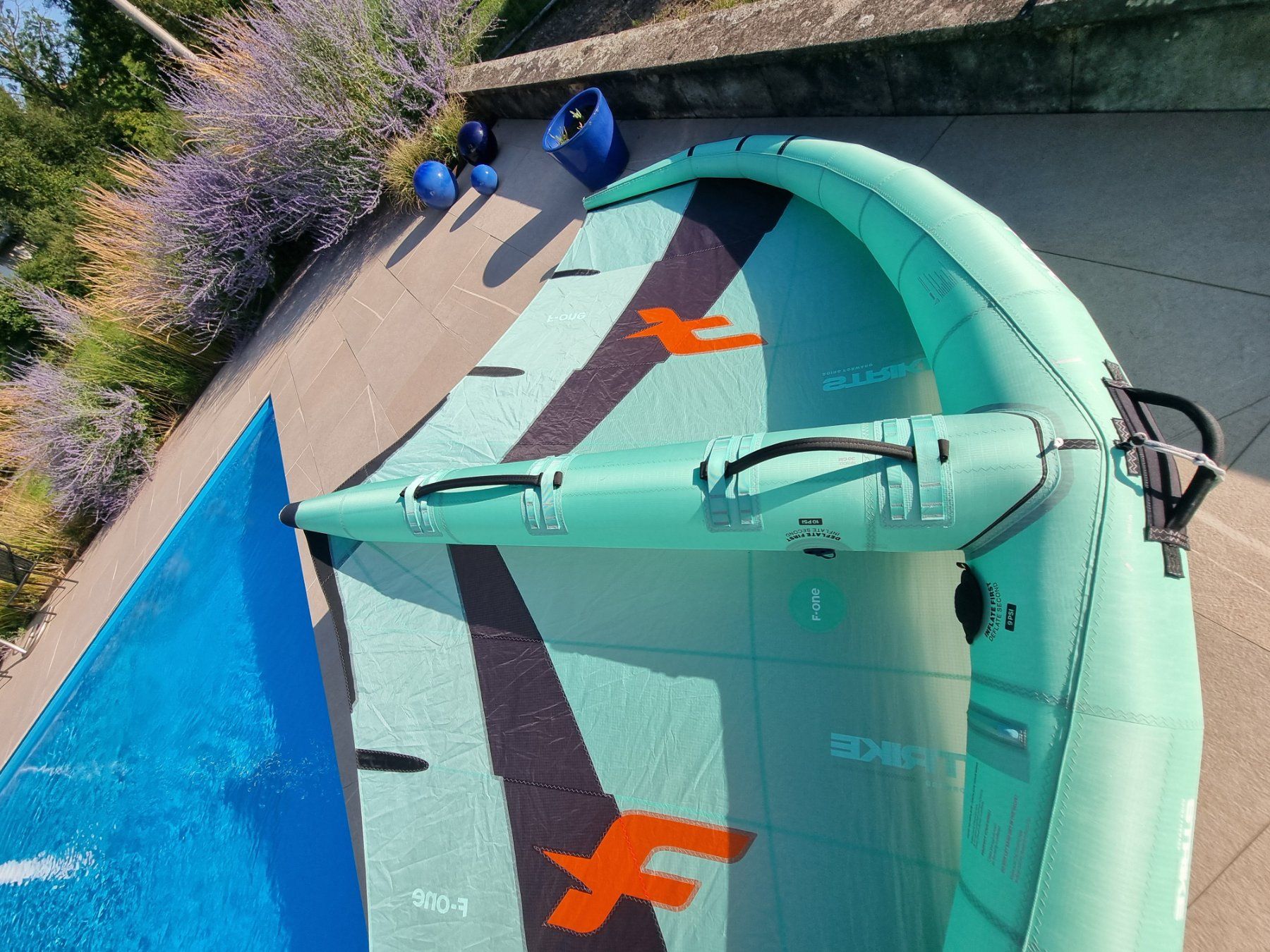 Surf: F-One STRIKE V4 5.5 MINT / ONYX – Usato da Arosa venduto da Fara8 3