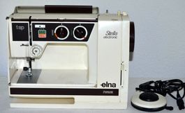 Elna Stella  Electronic Nähmaschine / machine à coudre