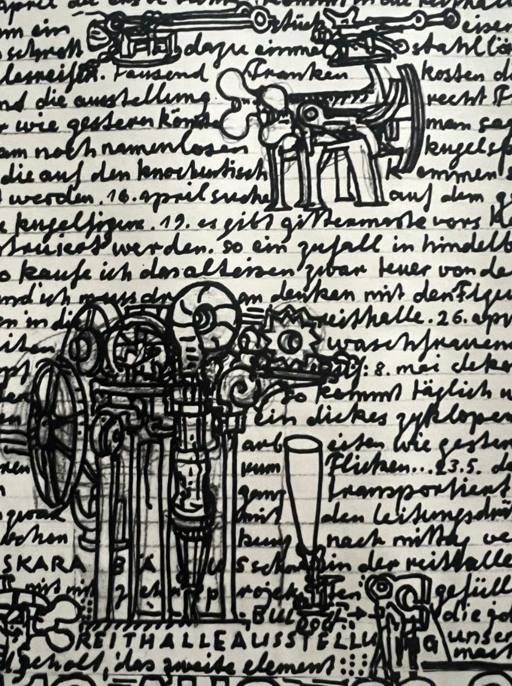 Arts picturaux & lithographies: Berhard Luginbühl, Siebdruck – D'occasion à Rain par Pic-Ass 4