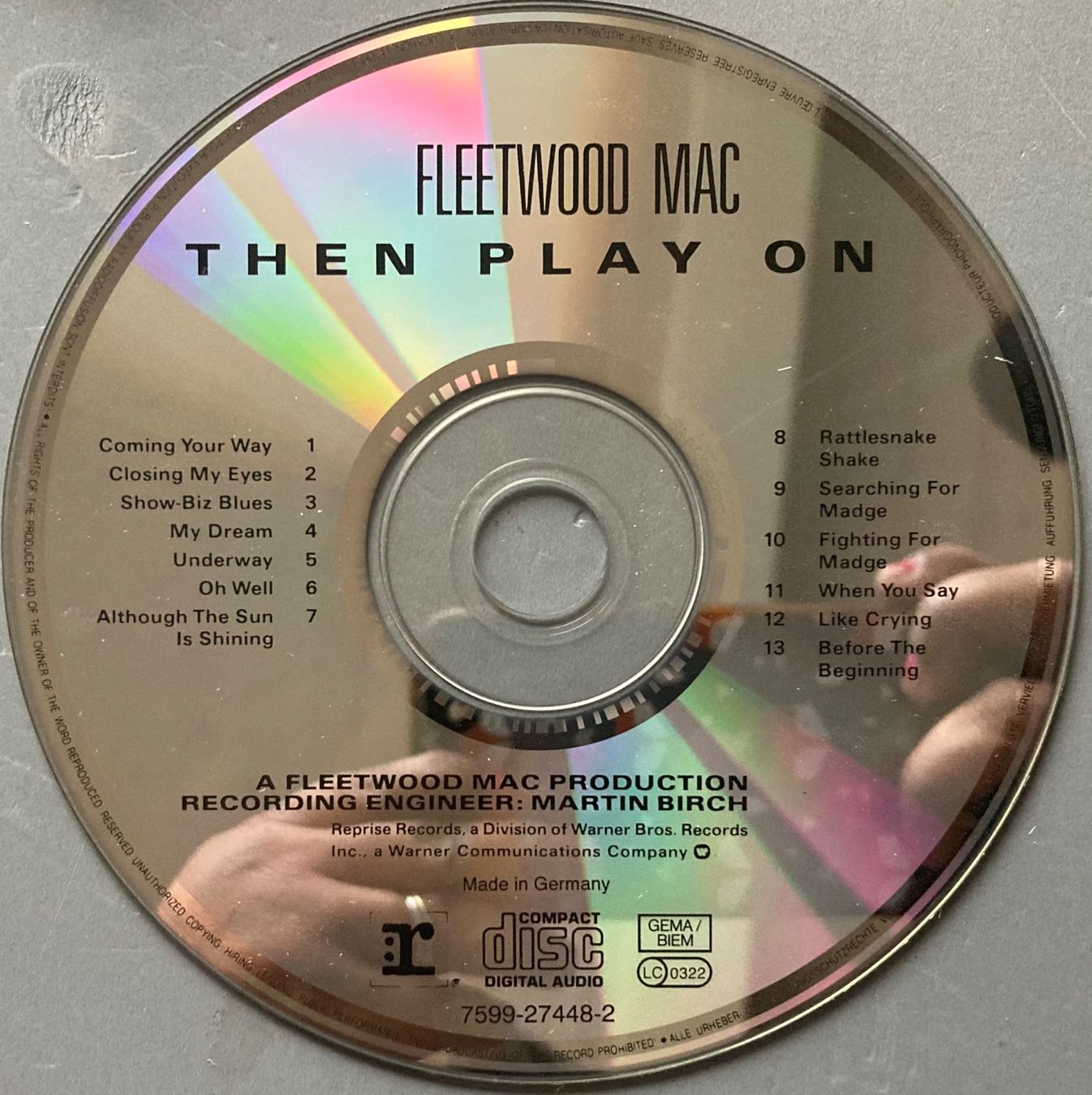 CDs: FLEETWOOD MAC - THEN PLAY ON – D'occasion à Poliez-Pittet par Newtown-Records 2