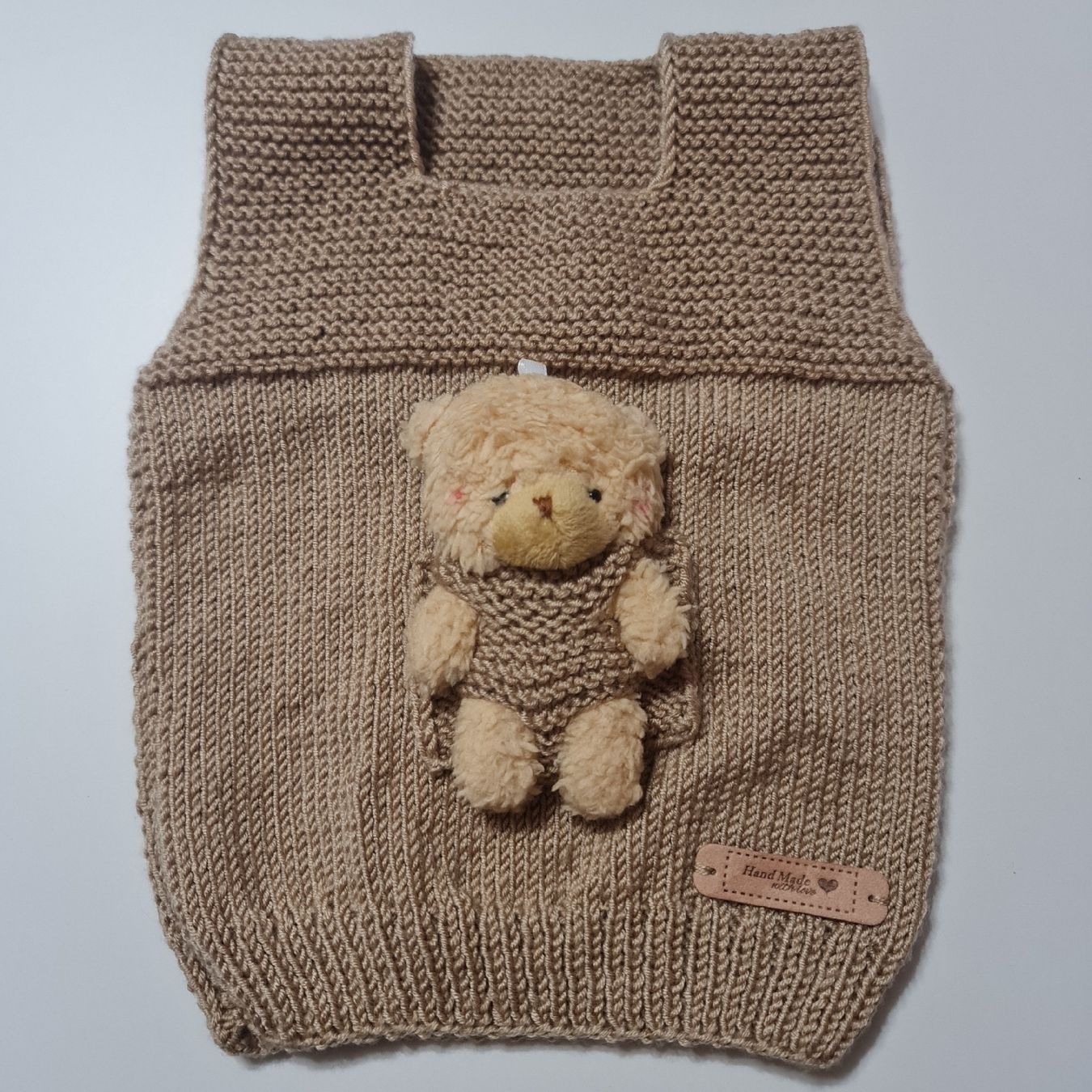 Altro abbigliamento: Babyweste mit Teddy handgemacht – Nuovo e nell'imballaggio originale da Grafstal venduto da sel_yil