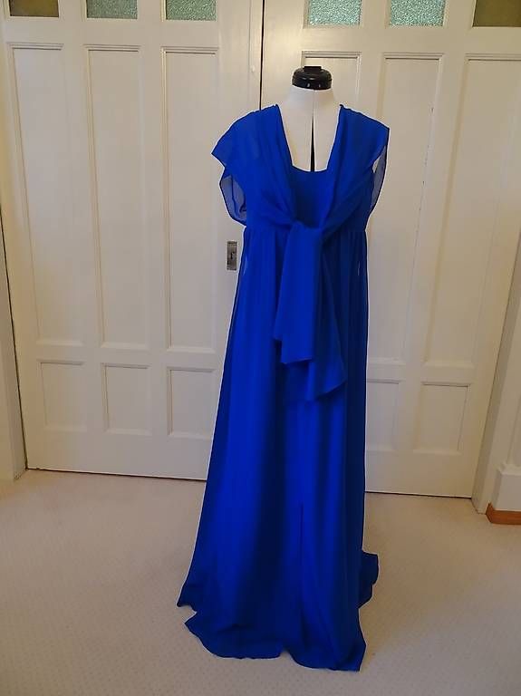 Vestiti: blaues Abendkleid – Usato da Dürnten venduto da swdo 2