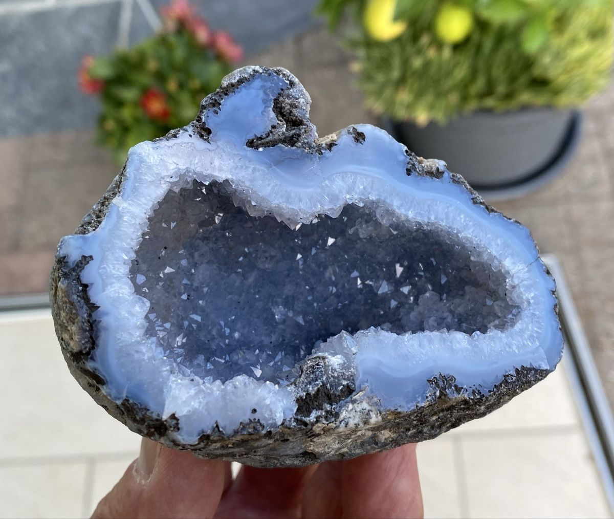 Mineralien & Heilsteine: Sehr schöne Achat Geode  – Gebraucht aus Selzach von 321compac 2