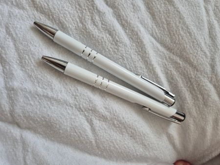 Kugelschreiber weiss 20 Stk.
