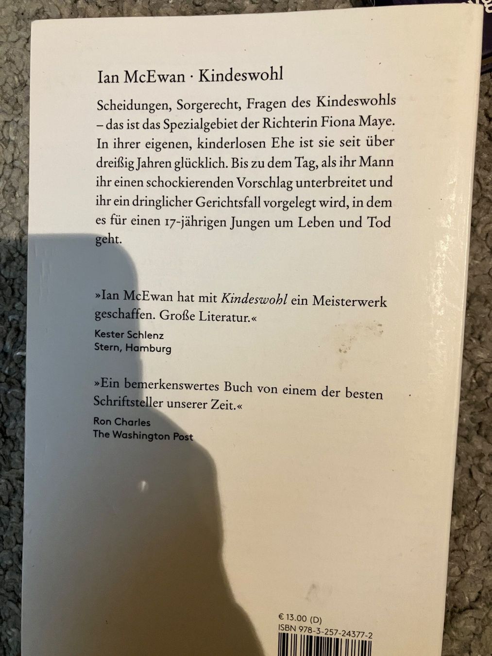 Libri: Kindeswohl - Ian McEwan – Usato da Oberweningen venduto da rsc_lq5r 1