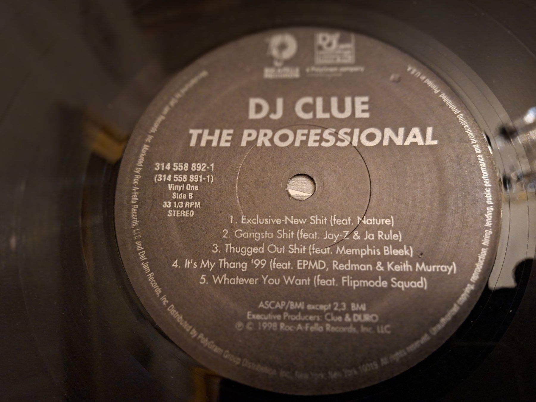 Dischi in vinile: Rap US 2xLp - Dj Clue - The Professional - 1998 – Usato da Bernex venduto da Wannabehasbeen01 3