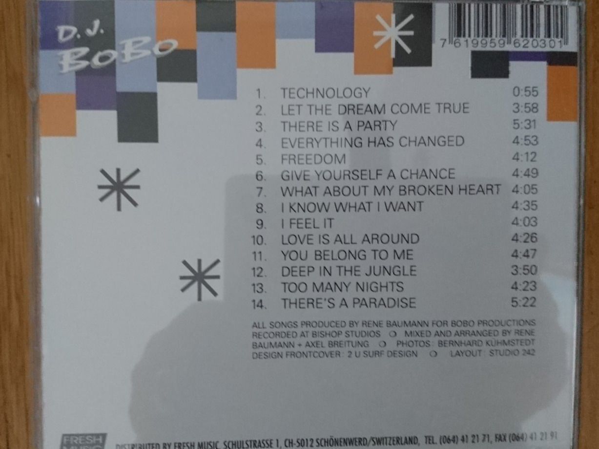 CDs: D.J. Bobo there is a party CD – Gebraucht aus Luzern von Einh0rn 1
