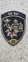 *** Badge HQ Bat mit Klett ***