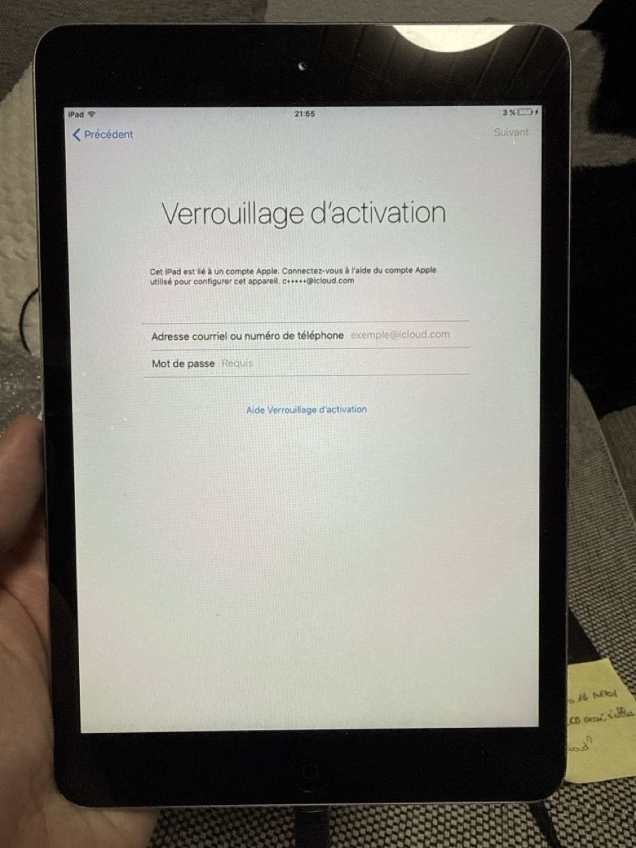 Apple Tablet PC: iPad Mini A1432 Black – Difettoso da Payerne venduto da Kikas
