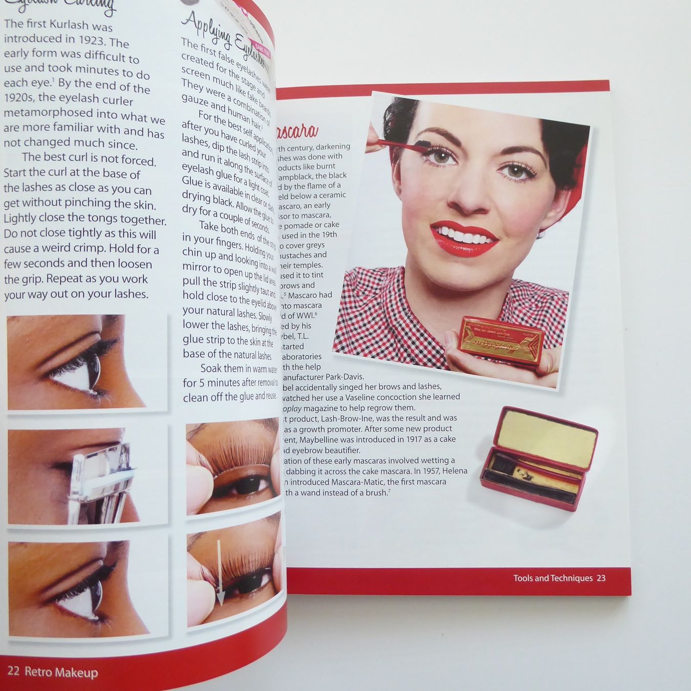 Libri: Retro Makeup - Techniques for Appling the Vintage Look – Usato da Basel venduto da Kunterbunt12 8