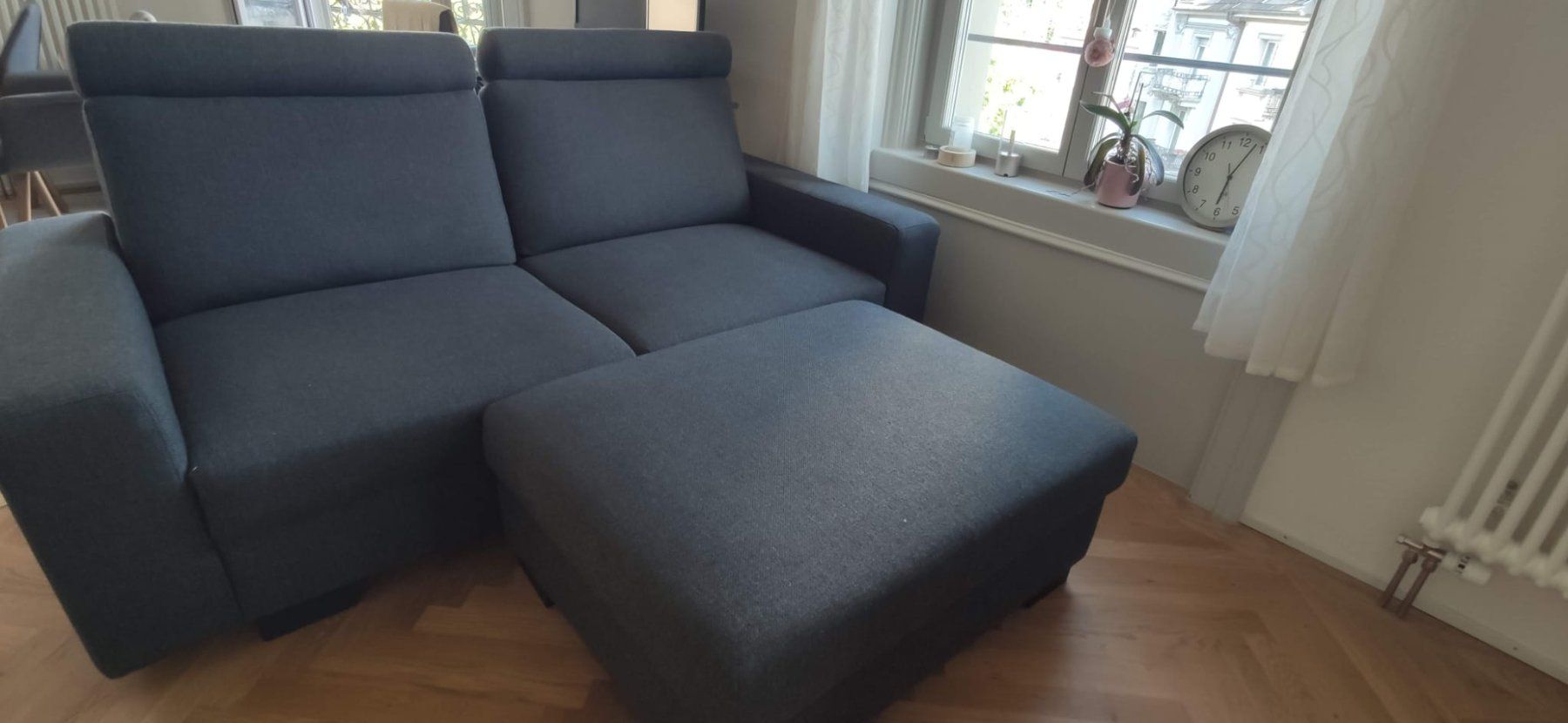 Ikea Divani: IKEA SÖRVALLEN Sofa mit Ottoman – Usato da Boniswil venduto da dan_knk2