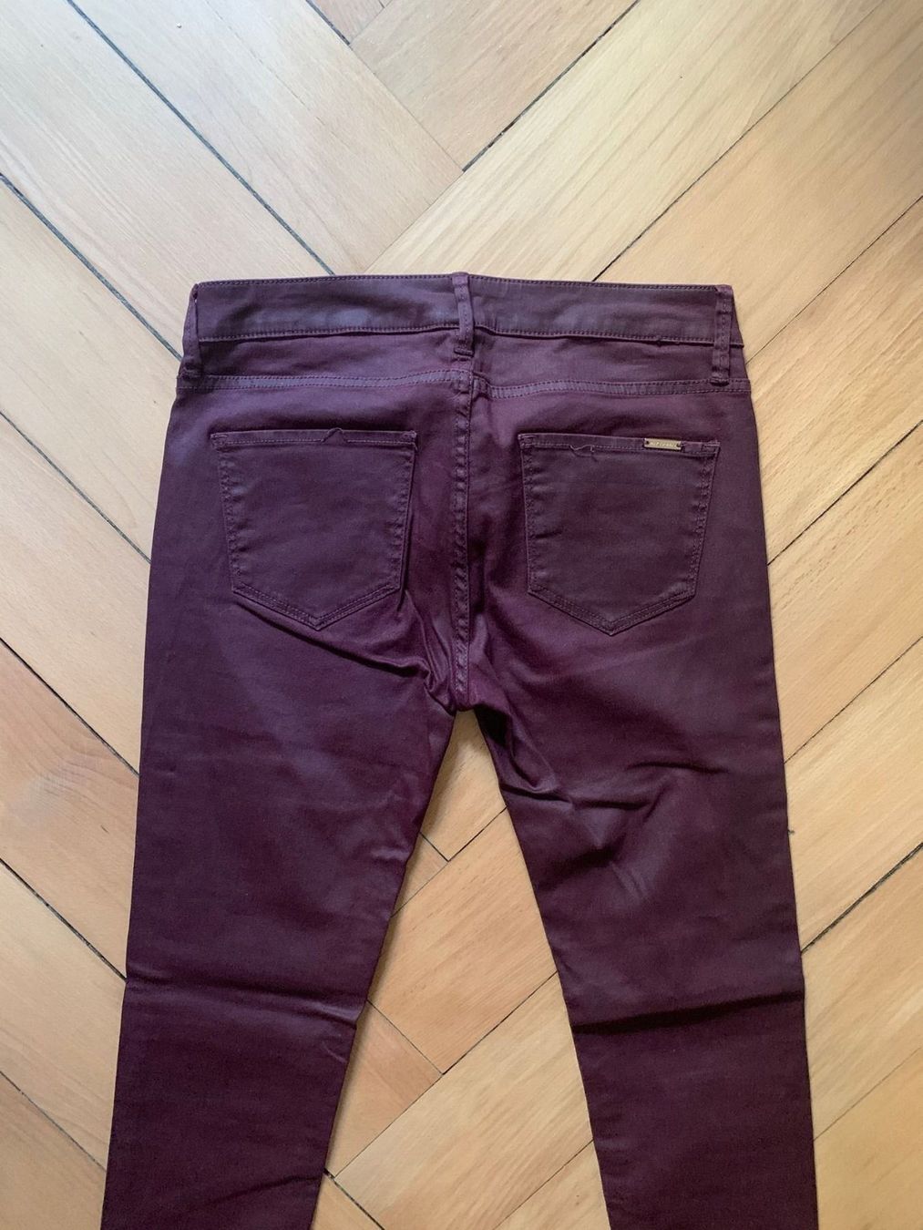Mango Jeans: MANGO - Skinny Jeans weinrot 38 – Usato da Zürich venduto da Diazaio 3