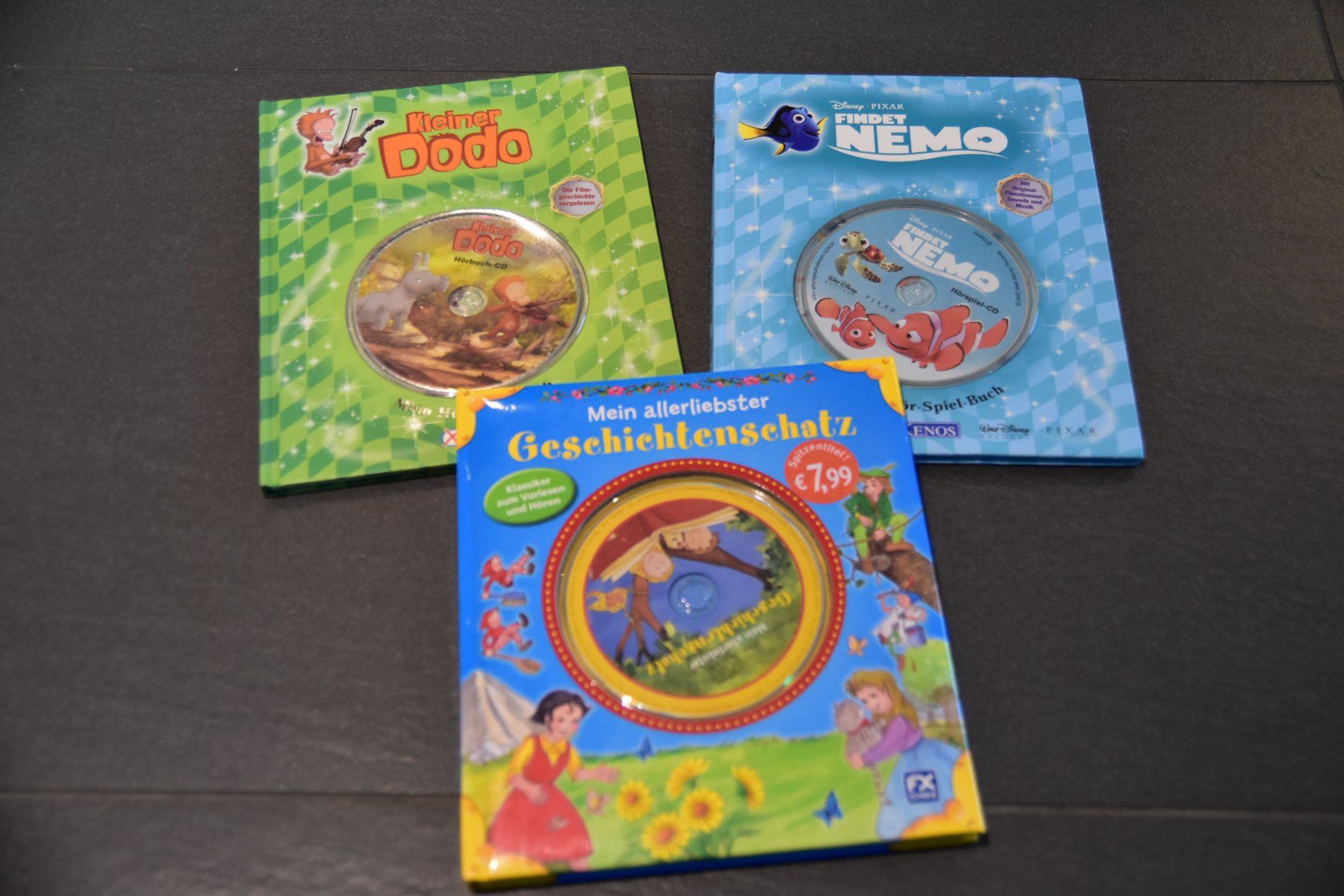Libri: 3 Kinderbücher mit CD, Hörbuch – Usato da Brittnau venduto da Norge77