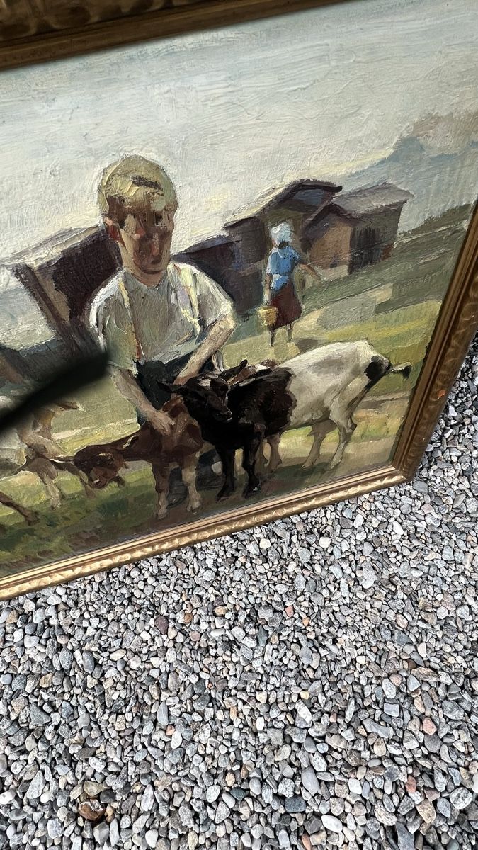 Tableaux: Hodel Ernst  sen.1852-1902 oder jun. 1881 1955 – D'occasion à Rothrist par Tessin1973 2